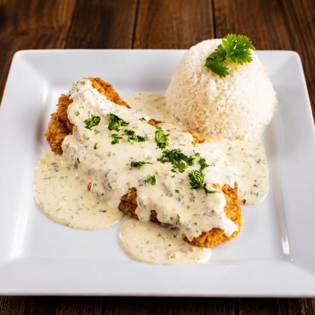 Garlic Fish Platter / Pescado Al Ajo.