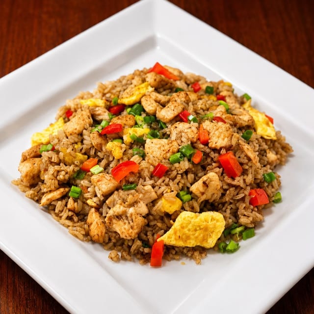Chicken Fried Rice / Chaufa De Pollo.