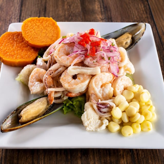 Mixed Ceviche Platter / Ceviche Mixto.