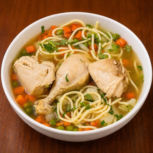 Chicken Soup / Sopa De Pollo.