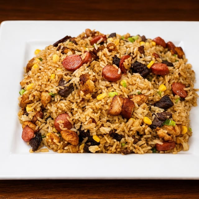 Arroz Paisa Platter.