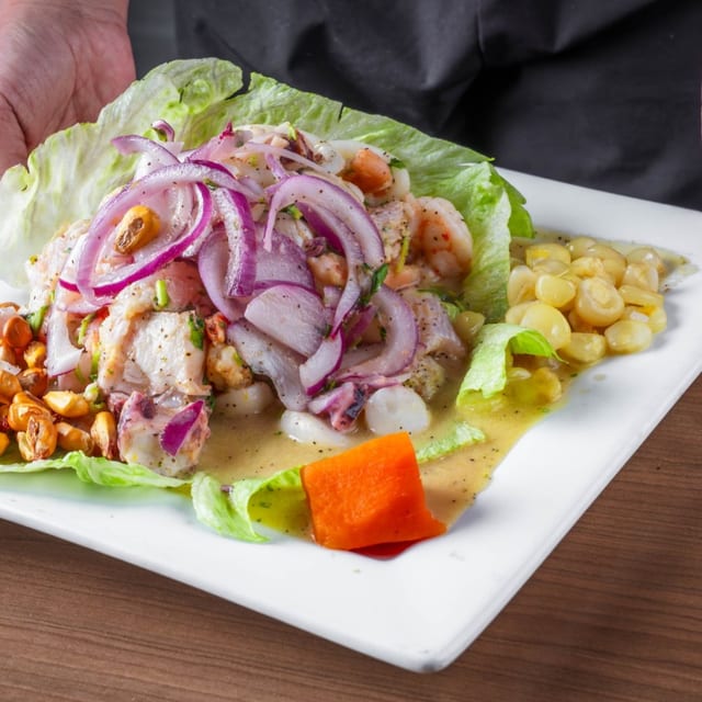 Fish Ceviche Platter / Ceviche De Pescado.