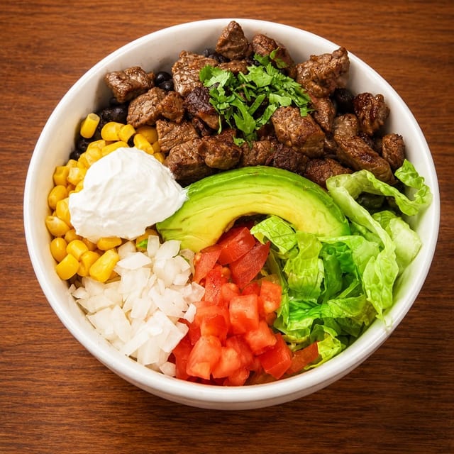 Grilled Steak Bowl / Bowl De Carne.